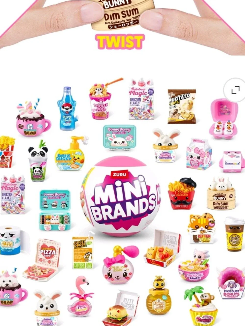Mini Brands Kawaii Capsule by ZURU - Surprise Unbox Collectible Toy